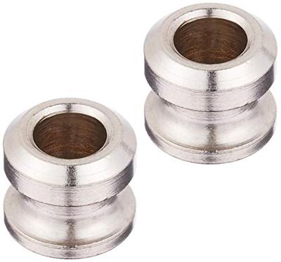 Fender buttons voor straplocks chroom (set van 2)