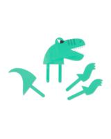 HEMA Herbruikbare taarttopper dino - thumbnail