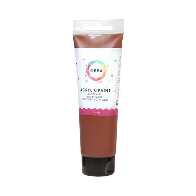 Acrylverf qrea 120 ml burnt sienna | 6 stuks