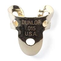 Dunlop 37R .015mm messing vingerplectrum - thumbnail