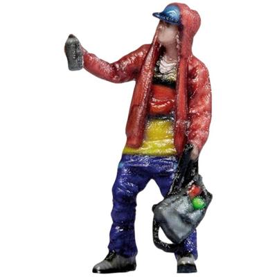 NOCH® Graffiti-sprayer staand figuur 3D-print