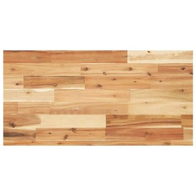 Wastafelblad met olieafwerking 100x40x4 cm massief acaciahout