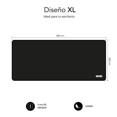 Muismat Subblim SUBMP-03HP001 Zwart