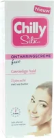 Chilly Silx Ontharingscreme gezicht 50 Milliliter - thumbnail