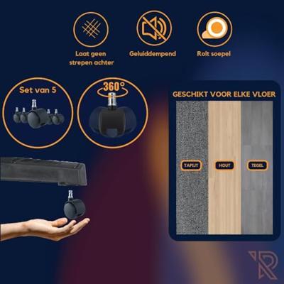 Ranqer Felix gamestoel wit