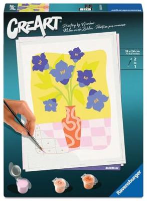 Ravensburger - CreArt 18x24 cm - Volwassenen - Schilderen op nummer - Narcissen - Ontspannende en creatieve activiteit - 12023136