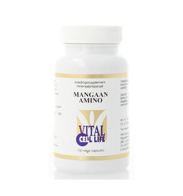 Mangaan amino 30mg 100 Vegetarische capsules