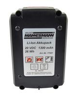 Brüder Mannesmann M17681 Gereedschapsaccu 20 V 1.3 Ah Li-ion - thumbnail