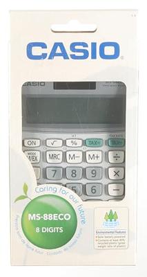 Casio bureaurekenmachine MS-88 ECO