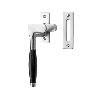 De Oude Deurklink Raamsluiting Klassiek ventilatiestand mat nikkel links