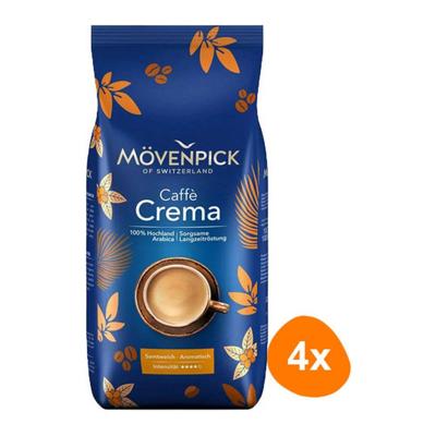 Mövenpick - Caffè Crema Bonen - 4x 1kg