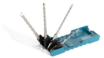 Makita E-13596 Steen-spiraalboorset 4-delig 5 mm, 6 mm, 8 mm, 10 mm SDS-Plus 1 set(s)