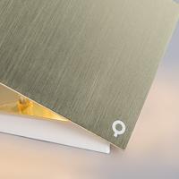 QAZQA Moderne wandlamp goud - Cube - thumbnail