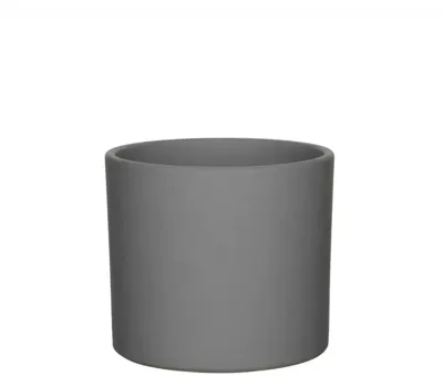 Mica Decorations bloempot Era rond 15x13cm grijs Mica Decorations bloempot Era rond 15x13cm grijs