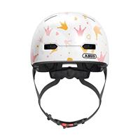Abus helm skurb kid white crowns s 45-50cm - thumbnail