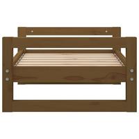 VidaXL Hondenmand 65,5x50,5x28 cm massief grenenhout honingbruin - thumbnail