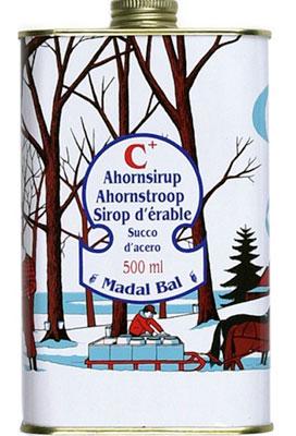 C+ Ahornstroop 500 ml