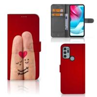 Motorola Moto G60s | Wallet Case | met Pasjes | Liefde - Origineel Romantisch Cadeau - thumbnail