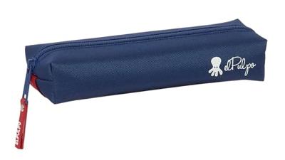 Schoolpennenzak El Pulpo Marineblauw 22 x 4 x 7 cm