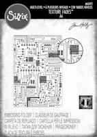 Sizzix • tim holtz multi-level texture fades embossing folder circuit - thumbnail