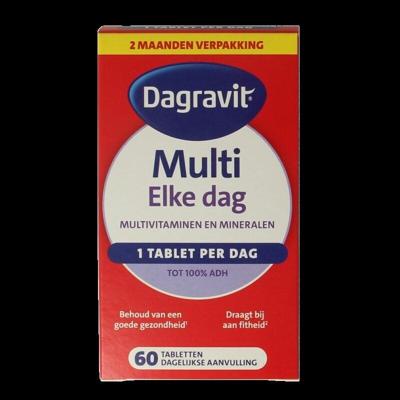 Multi elke dag 100% 60 Tabletten