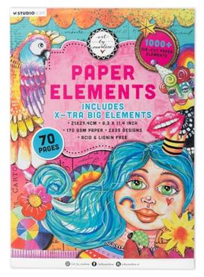 Studio Light • art by marlene die-cut paper pad extra big elements