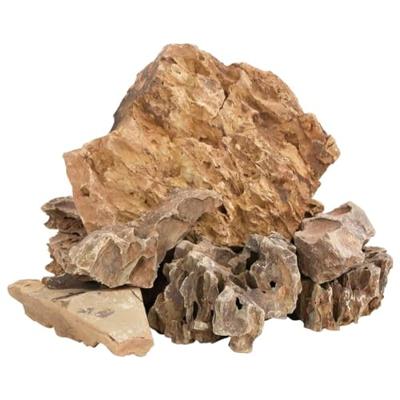 VidaXL Drakenstenen 10 kg 5-30 cm bruin VidaXL Drakenstenen 10 kg 5-30 cm bruin