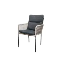 Tuinstoel Vita Gino dining touw - naturel - thumbnail