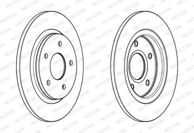 Remschijf DDF1808C Remschijf DDF1808C