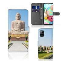 Samsung Galaxy A71 | Flip Cover | Boeddha - thumbnail