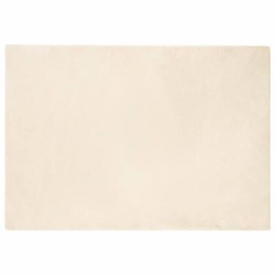 Nep Konijnenbont Tapijt Crme 140 x 200 cm Polyester