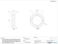 FAG 51114 Groefkogellager, axiaal Walsstaal Binnendiameter: 70 mm Buitendiameter: 95 mm Toerental (max.): 4300 omw/min - thumbnail