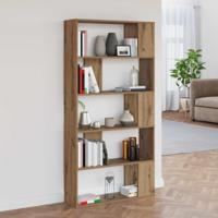 Boekenkast Artisan Eiken 80 x 24 x 159 cm Bewerkt hout - thumbnail