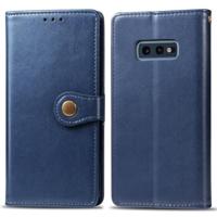 Retro effen kleur lederen gesp mobiele telefoon bescherming lederen draagtas met foto frame & kaartsleuf & portemonnee & beugel functie voor Galaxy S1 - thumbnail