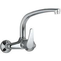 Keukenkraan Tres ECO | Wandmontage | 360° Draaibaar | Mengkraan | 1-hendel | Rond | Chroom - thumbnail