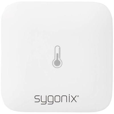 Sygonix SY-6052186 Temperatuursensor en luchtvochtigheidssensor Wit