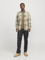 Jack & Jones Jprccraymond Spring Check Overshirt Sn Overshirt White Pepper - thumbnail