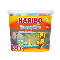 Haribo funny mix silo (6x 550 gram) - thumbnail