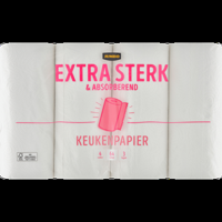 Jumbo Keukenpapier Extra Sterk & Absorberend 3 Lagen 4 Rollen - thumbnail