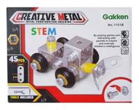 LG Imports bouwpakket Creative Metal 5,7 cm 45 delig sneeuwschuiver - thumbnail