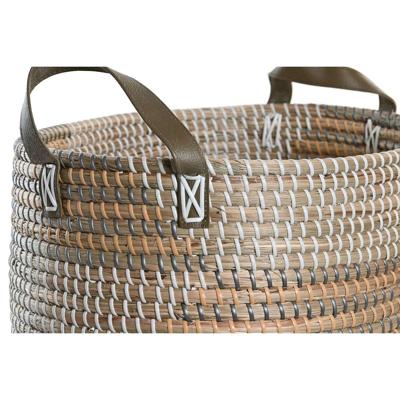 Basket spelset DKD Home Decor Bruin Natuurlijk Polyurethaan Zeegras Tropisch 45 x 35 x 18 cm 45 x 34 x 27 cm 2 Onderdelen Basket spelset DKD Home Decor Bruin Natuurlijk Polyurethaan Zeegras Tropisch 45 x 35 x 18 cm 45 x 34 x 27 cm 2 Onderdelen