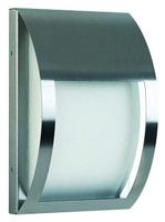 Albert Moderne RVS buitenlampHemisphere 28cm - 696178 - thumbnail
