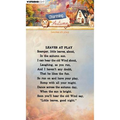 Studio Light • charming autumn clear stamps leaves at play