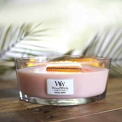 WoodWick coastal sunset ellipse candle