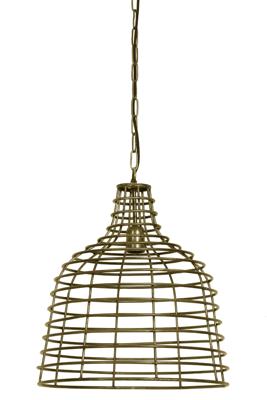 Jazz hanglamp antiek brons