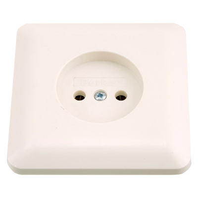 Q-Link Contactdoos | Inbouw | 1-voudig | Met Aanraakbeveiliging | Polarwit - 01.079.41