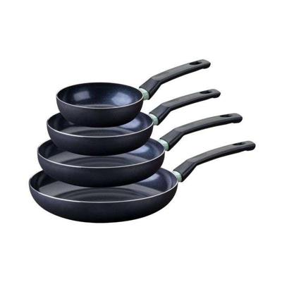 Set van 4 koekenpannen - FACKELMANN - Brandao - Keramische antiaanbaklaag - 16, 20, 24 en 28 cm