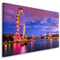 Schilderij - London Eye, 5 maten, premium Print - thumbnail