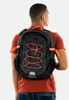 The North Face Borealis Classic Rugtas Asphalt Grey - Retro Orange 29L - thumbnail