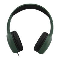T'nB - Bedrade Supra-auditieve hoofdtelefoon, Foam Pads, Hoofdband Liner voor optimaal comfort, USB-C-kabel, ingebouwde bedieningselementen, microfoon - blauw - thumbnail